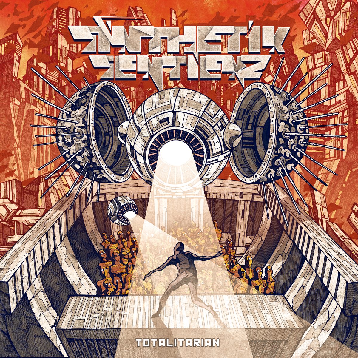 Totalitarian album artwork by Sinthetik Sentienz